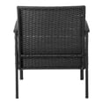thumbnail image 5 of Manhattan Comfort Noli 3-Piece Rattan Patio Conversation Set in Gray/Cream, 5 of 5