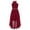 Burgundy, variant on ZDHoor Kids Shiny Rhinestone Flower Girls Dress Sleeveless Wedding Bridesmaid Dress Prom Gown Pink 14
