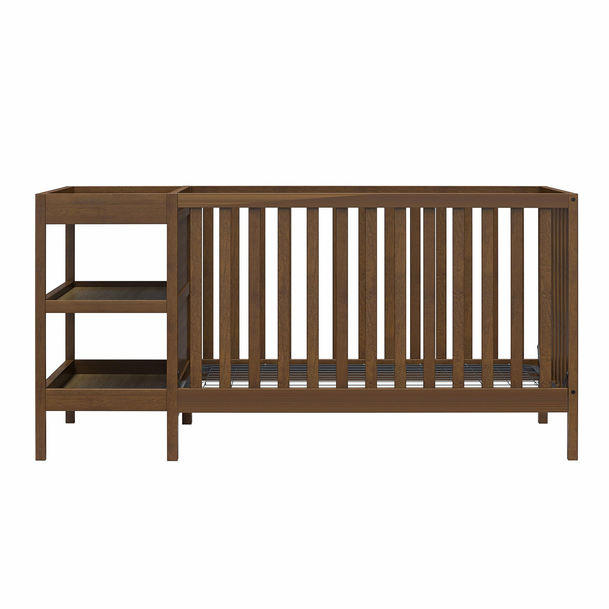 Baby Relax Ema 3-in-1 Convertible Crib & Changer Combo