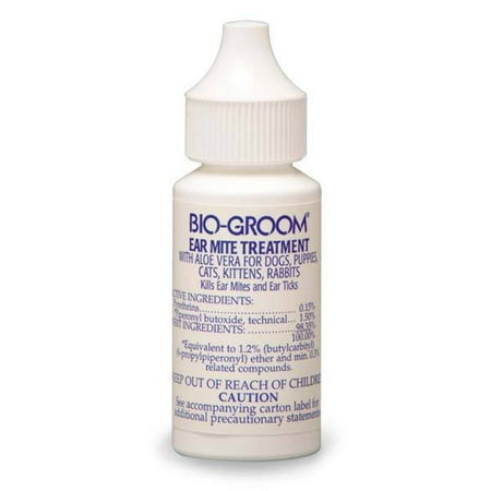 UPC: 0021653140011 | Bio-Groom Ear Mite Treatment with Dog Cats Small Animals 1 oz.