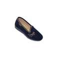 thumbnail image 1 of PANTUFLA CASUAL MUJER DAMA AZUL MARINO TEXTIL 2010 LEON  2010p, 1 of 3