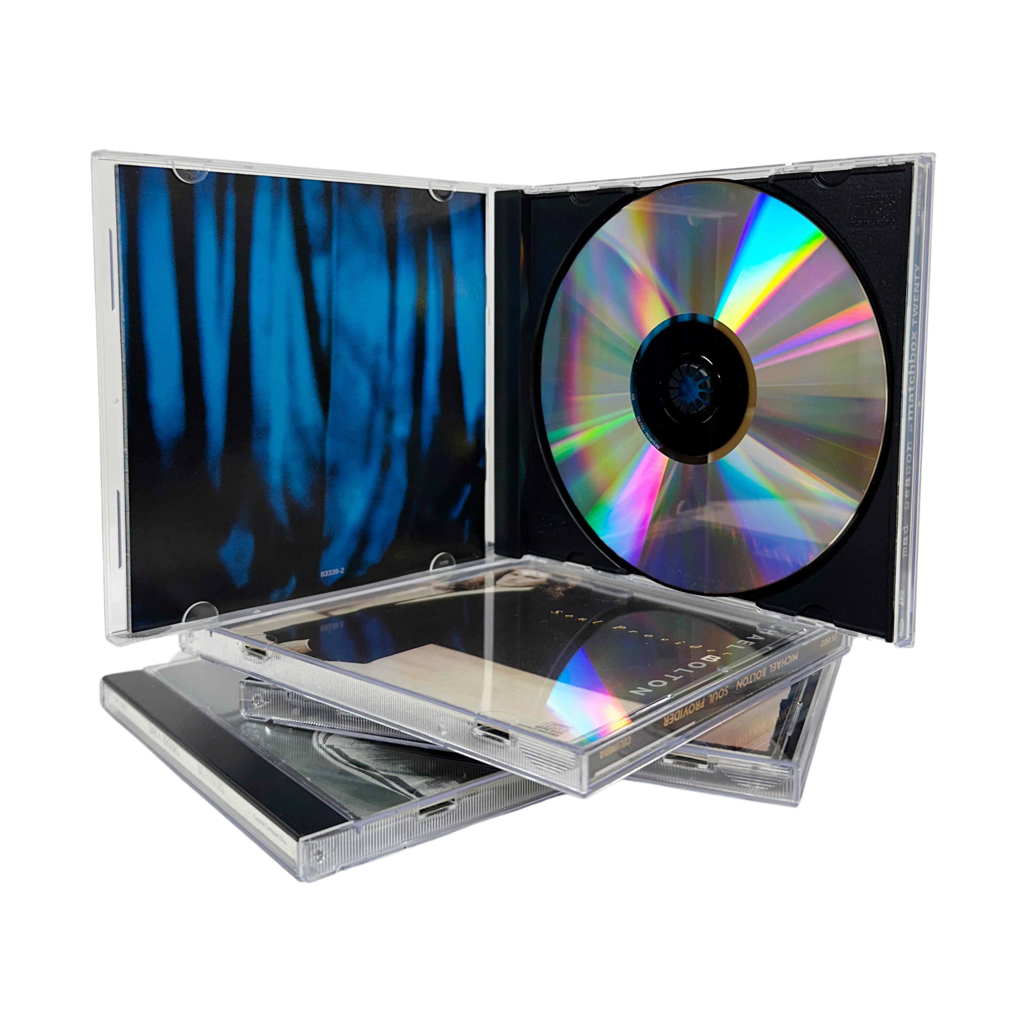 CheckOutStore 25 Standard Black CD Jewel Case
