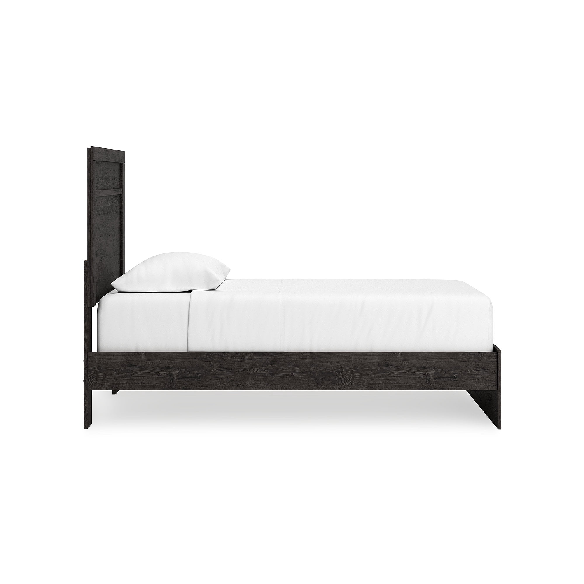 Signature Design by Ashley Belachime Kids Twin Panel Bed, Charcoal