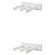 thumbnail image 4 of Kearding Soporte para de , exprimidor de tubos faciales para pared de baño y cocina, organizador sin perforaciones, estante dispensador de Blanco 2Conjunto, 4 of 6