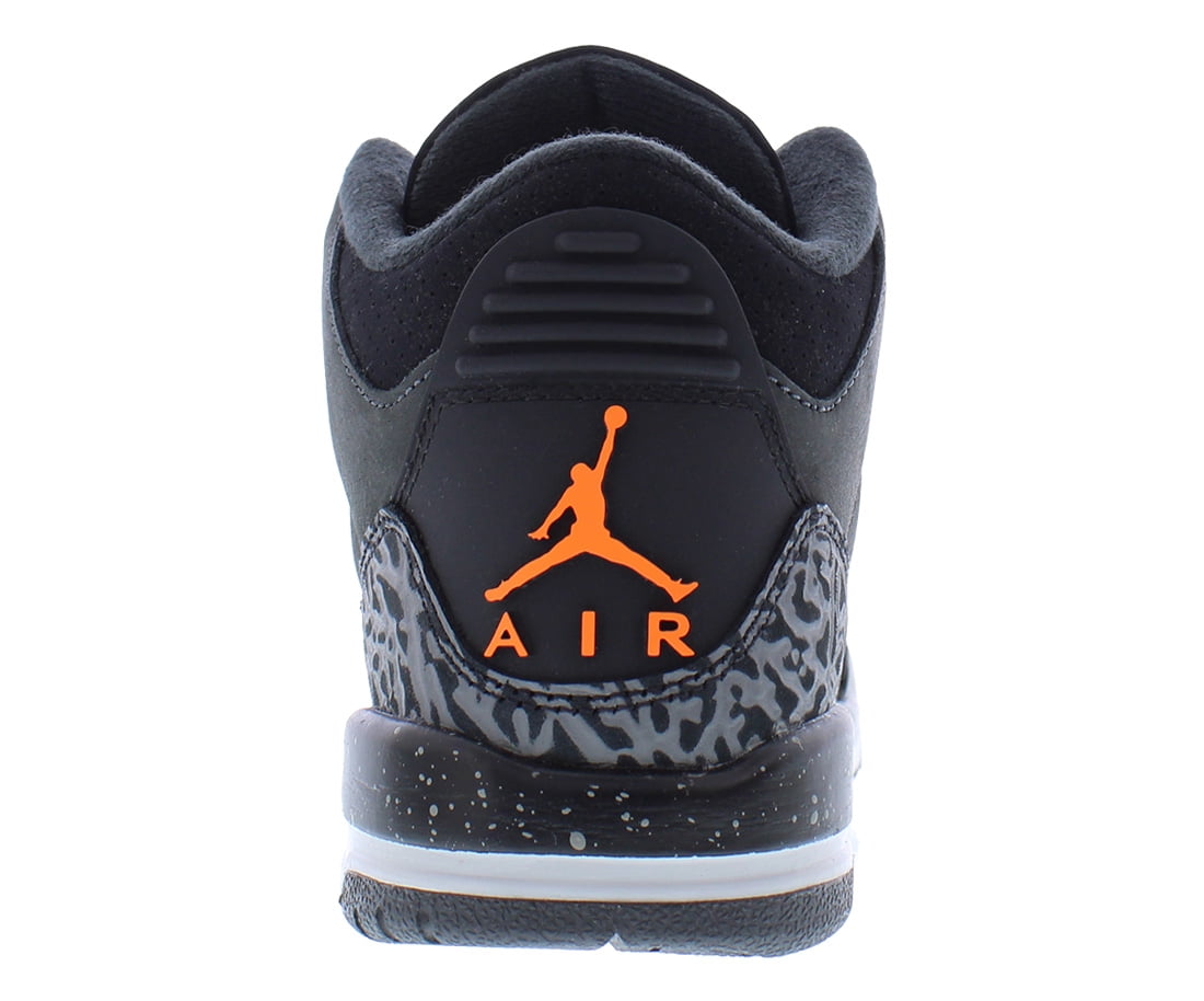 Nike Air Jordan 3 Retro Suede GS Boys Shoes Size 5, Color: Night Stadium/Total Orange