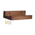 thumbnail image 4 of Siruishop Wall Rack Wooden Room Decor Rack Vinyl Record Wall Mount Vinyl Album Display, 4 of 6