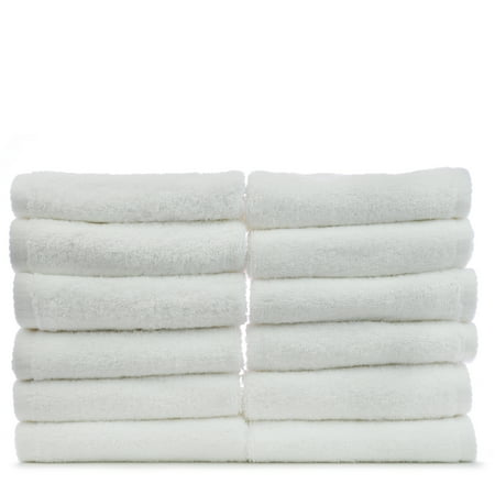 - BC BARE COTTON Luxury Hotel & Spa Towel 100% Turkish Cotton Washcloths - White - Pelican Hill - Set of 6