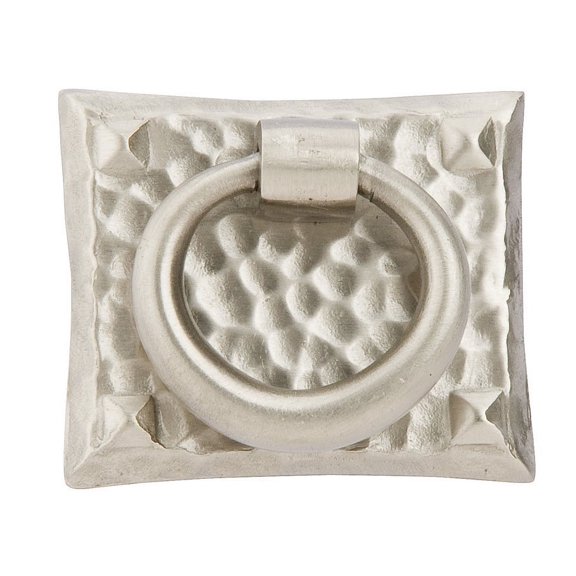 Emtek 86040 Hammered Ring 1-3/4" Long Ring Cabinet Pull - Nickel