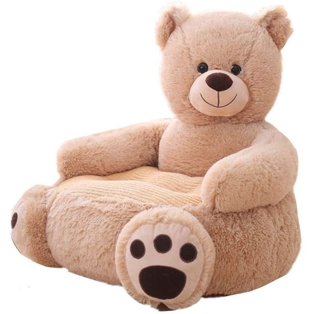 Sofá infantil de felpa, silla infantil, sillón cómodo, sofá con forma de animal.
