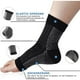 thumbnail image 4 of 2 pares de calcetines de compresión ortopédicos, calcetines de compresión para espolones calcáneos y fascitis plantar, tobillera para neuropatía, para hinchazón, fascitis plantar, dolor de, 4 of 5