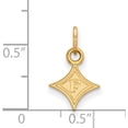 thumbnail image 2 of 14K Yellow Gold 14Ky Logoart Furman University Xs Pendant (15 X 9) Made In United States 4y001fuu, 2 of 5
