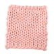 thumbnail image 3 of Manta Tejida Gruesa CUTICAT Decoración para hogar 80cm Rosa Manta de punto hecha a mano, 3 of 8