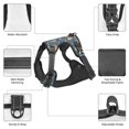 thumbnail image 6 of Gaeub French Bulldog Yoga Gaeub French Bulldog Yoga No Pull Dog Harness, Secure and Adjustable Pet Vest for Outdoor Activities - X-Large, 6 of 8