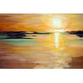 thumbnail image 2 of Bolokofsky, Ronald 24x17 White Modern Wood Framed Museum Art Print Titled - Sunset II, 2 of 4