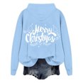 thumbnail image 3 of WILLBEST Sudaderas Navideñas para Chicas Adolescentes, Sudaderas de Manga Larga Estampadas de Felpa con Capucha, conjuntos de Otoño Lindos 2024 Chica​​, 3 of 4