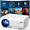 HDMI+Bluetooth, variant on GCZ Mini Projector with Screen, Bluetooth 5.2, FHD 1080P 4K Supported Portable Outdoor Projector for Home, Compatible with TV Stick/Phone/HDMI
