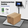 thumbnail image 3 of KUAIVO Shipping Scale, 660lbs Heavy Duty Digital Postal Scale for Packages, 0.35oz High Accurate Postage Scale for Small Business, Luggage, Home Use, Battery & Charg, 3 of 7