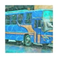 thumbnail image 4 of Bus of Colorful Hues - Canvas, 4 of 25