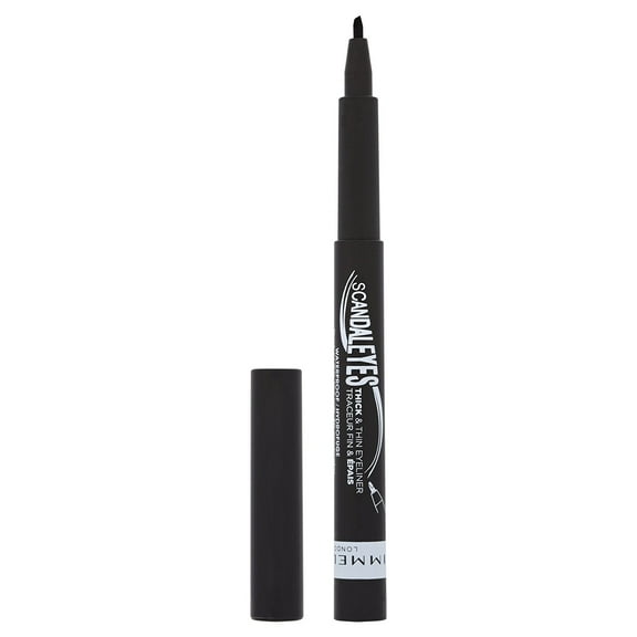 Rimmel London Scandaleyes Thick and Thin Waterproof Eyeliner 001 Black