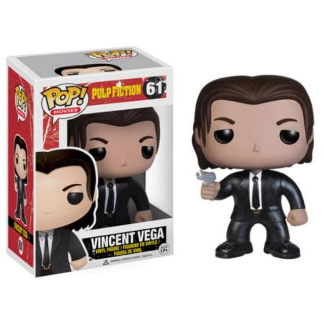 Figura de vinilo Funko Pop Movies Pulp Fiction Vincent Vega 3 3/4 pulgadas
