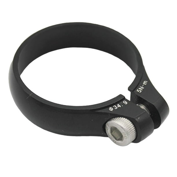 Abrazadera de tija de sillín Cola para tubo de soporte de 31,6 / 30,8 / 27,2 mm Negro