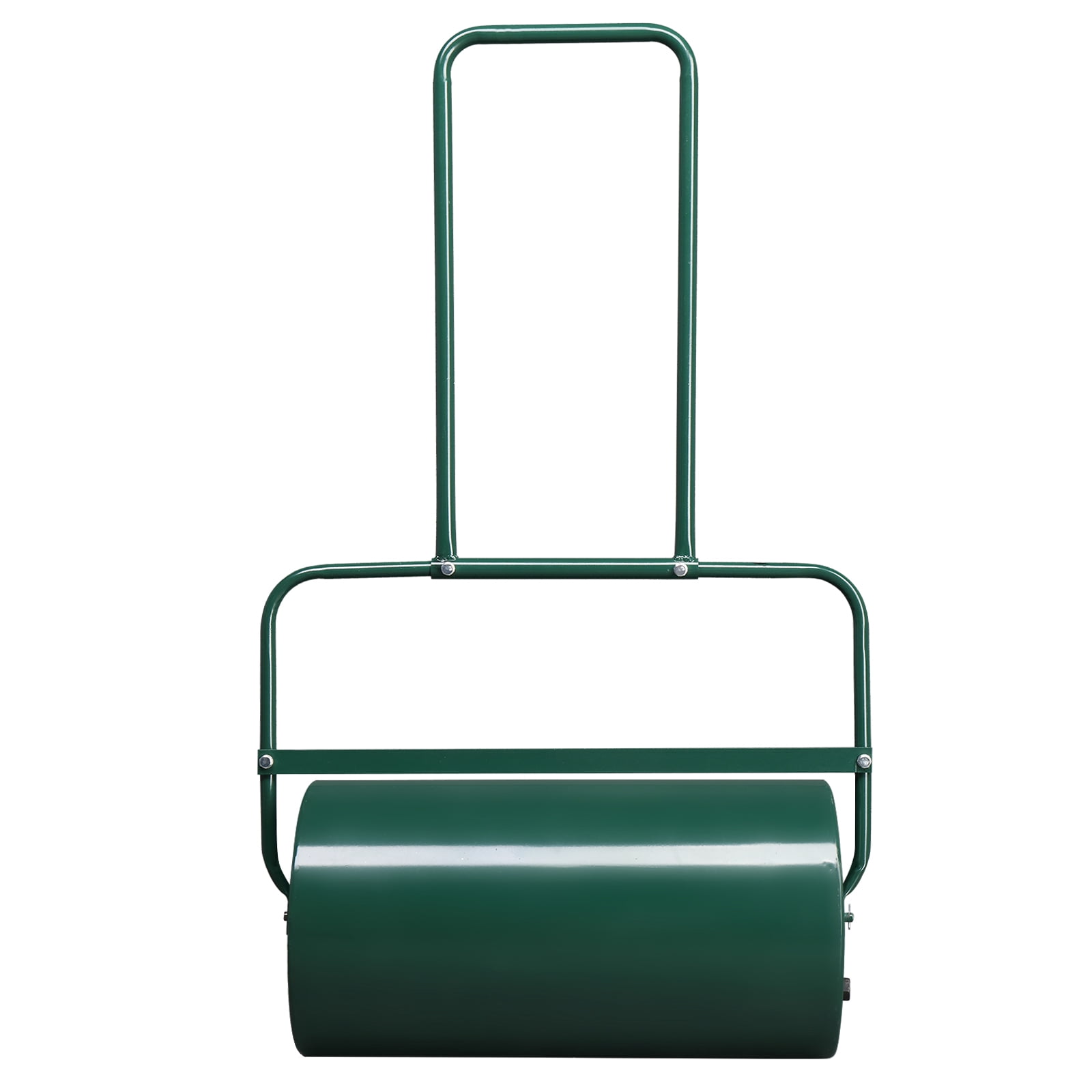 24in Lawn Roller Iron Cylindrical Garden