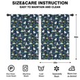 thumbnail image 2 of West Highland White Terrier and Beach Insulated Teens Curtains Set Of 2, Bedroom Essentials, Toddler Room Decor 42x63in(106x160cm), 2 of 5