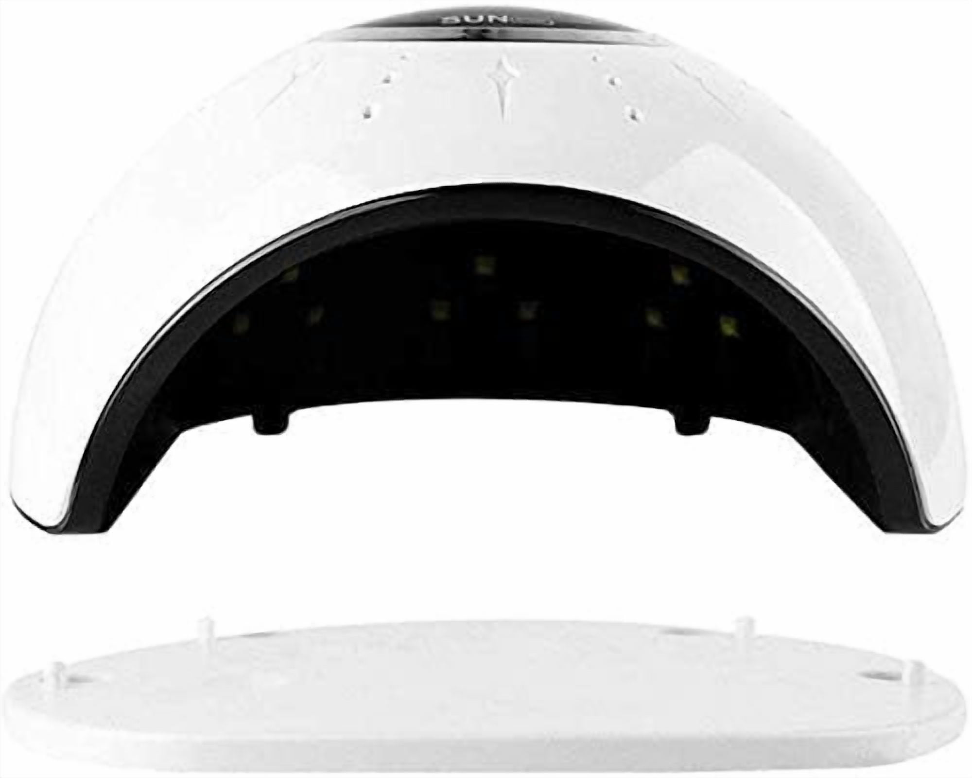 Gel UV Nail Lamp 72W UV LED Nail Dryer Light for Gel Nails Manicure Professional Sa Curing Lamp with 4 Timer Setting Sensor for Gel Nail Polish Curing Manicure