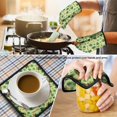 thumbnail image 4 of St. Patrick's Day and Mustaches Kitchen Oven Mitt and Pot Holder Set 2 Pcs, Heat Resistant Up To 392 °F, for Baking, Cooking and Grilling, 4 of 6