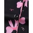 thumbnail image 6 of SJLDQY Big Girls Button Down Pajama Sets Short Sleeve Shirts Shorts 2 Piece Pjs Sets Summer Sleepwear Cute Loungewear Sets for Girls, 6 of 8