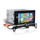 thumbnail image 1 of BOSS Audio Systems Elite Series BE62CP-C estéreo para automóvil - Apple CarPlay, doble DIN de 6.2 pulgadas, pantalla táctil, unidad principal de llamadas y audio Bluetooth, receptor de radio, sin repr, 1 of 5