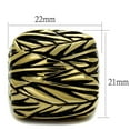 thumbnail image 4 of Anillo Color Oro Para Hombres de Acero Inoxidable Safari, 4 of 4