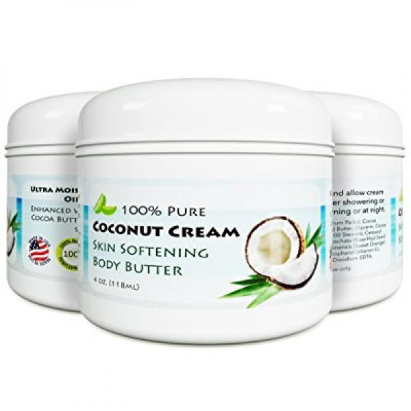 Coconut Oil Body Butter for Stretchmarks & Scars Natural Skin Care