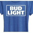 thumbnail image 3 of Bud Light - Logo - Women's Short Sleeve Graphic T-Shirt, 3 of 5