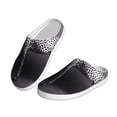 thumbnail image 2 of Fotbe Monochrome Leopard Horse Pattern Women's Fuzzy Curly Fur Memory Foam Loafer Slippers Indoor Outdoor Slippers Winter Home Shoes-42/43, 2 of 7