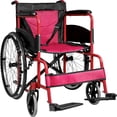thumbnail image 1 of Silla De Ruedas Plegable Aluminio Soporta 130 kg Todo Terreno  Rueda 23 Pulgadas Nanofort, 1 of 7