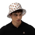 thumbnail image 6 of Daiia Cute Little Pirate Red Panda Pattern Bucket Hat - Trendy Cotton Sun Hat for Beach, Golf, Fishing - Fun Outdoor Vacation Boonie for Men and Women, 6 of 9