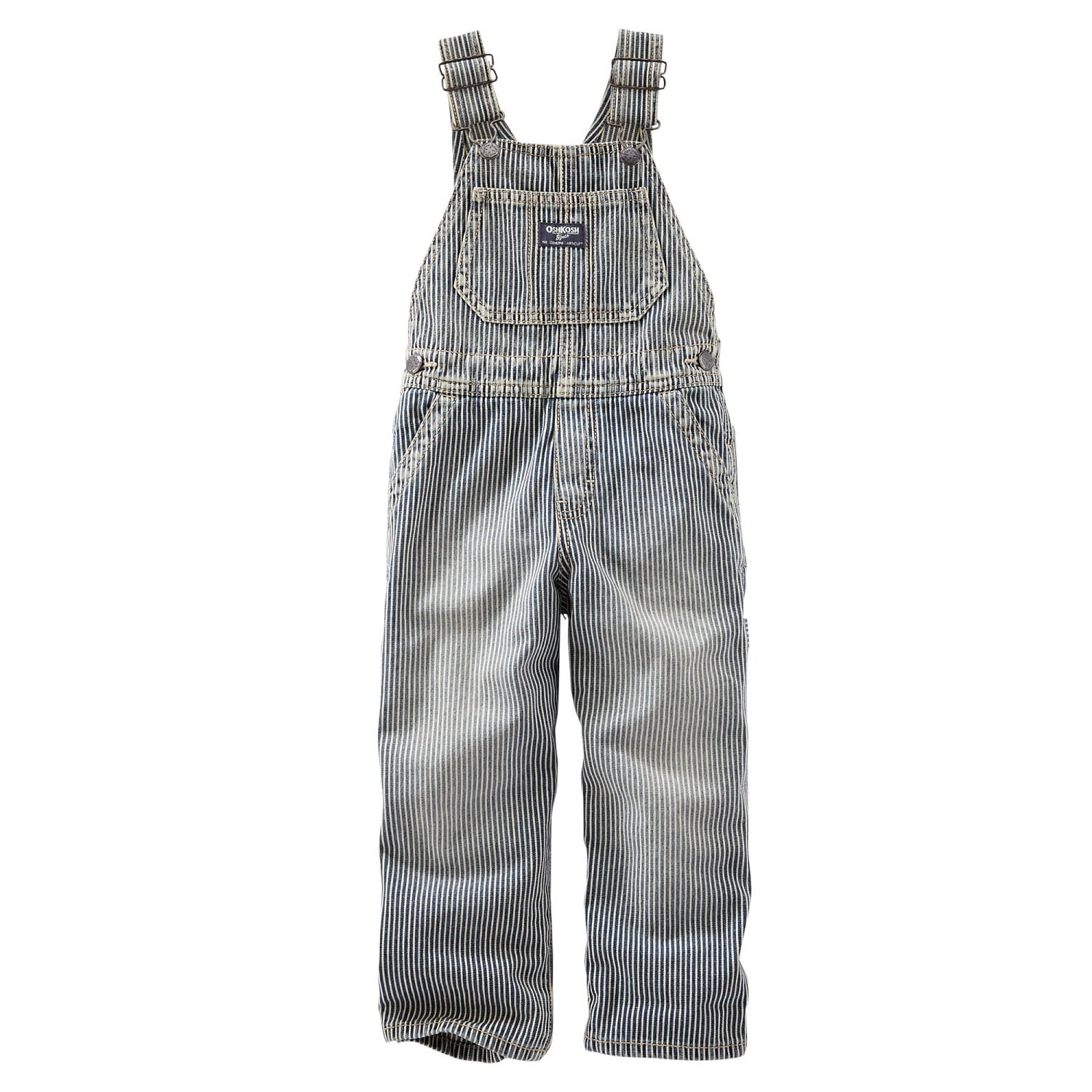 Oshkosh B'gosh - OshKosh B'gosh Little Boys' Hickory Striped Overalls ...