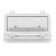 thumbnail image 2 of sweethay Ojo de buey rectangular ABS de 4 mm de vidrio templado impermeable pretaladrado portillo de apertura barcos de pesca hardware de Bombillas para automóviles Blanco, 2 of 6