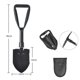 thumbnail image 3 of Pala de supervivencia plegable de estilo militar de 18,1 pulgadas, pequeña, compacta y ligera, herramienta de atrincheramiento para todo terreno, pala plegable para acampar, senderismo, exca, 3 of 5