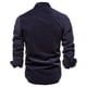 thumbnail image 3 of Camisas para hombre AIOPESON Algodón Social Hombres Color sólido Casual AIOPESON camisa casual, 3 of 6