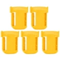 thumbnail image 2 of Battery Storage Rack, Securely Locked Sturdy Battery Fixing Bracket Prevent Fall Out 5pcs  For 18-60V Batteries Yellow, 2 of 8