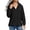 a-Black, variant on Plus Size Jackets for Women New Hooded Rain Jacket for Women Lightweight Waterproof Windbreaker Clothing Packable Outerwear with Pockets Red 3XL