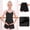 Black, variant on Tax Free Weekend Baby Girls Children's Dance Clothes Summer Sleeveless Training Clothes Open Gear One-piece Performance Clothes Rubber Skirt Set Baby Clothes for Girls
