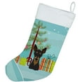 thumbnail image 2 of Carolines Treasures BB1612CS Christmas Tree and Min Pin Christmas Stocking  Large multicolor, 2 of 2