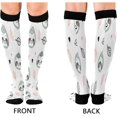 thumbnail image 2 of FREEAMG 1 Pairs Cute Little Sloth Compression Socks for Women Men Knee High Stocking for Running,Athletic,Medical, 2 of 7