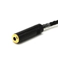thumbnail image 3 of Cable Alargador de Extensión, Alambre Flexible, Conector 3.5mm, Adaptador a negro, 3 of 6