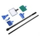thumbnail image 4 of Kit de limpieza de acuario retráctil 5 en 1, cepillo para pecera, limpiador de algas y grava, herramienta para peces, 4 of 9