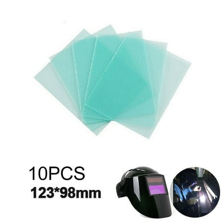 

Suyin 10Packs Clear Pc Welding Protective-Cover Lens Plate For Welding Helmet Mask