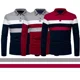 thumbnail image 5 of Playera Hombre Tipo Polo Manga Larga Moda Franjas, 5 of 6